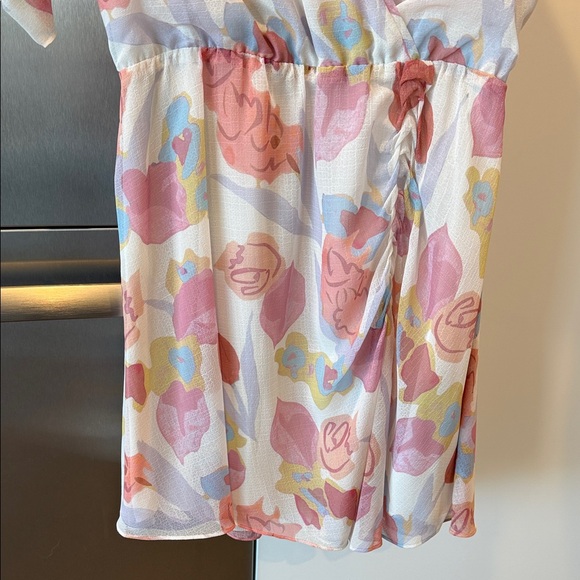 Ted Baker Multicolor Sheer Blouse - Picture 4 of 6